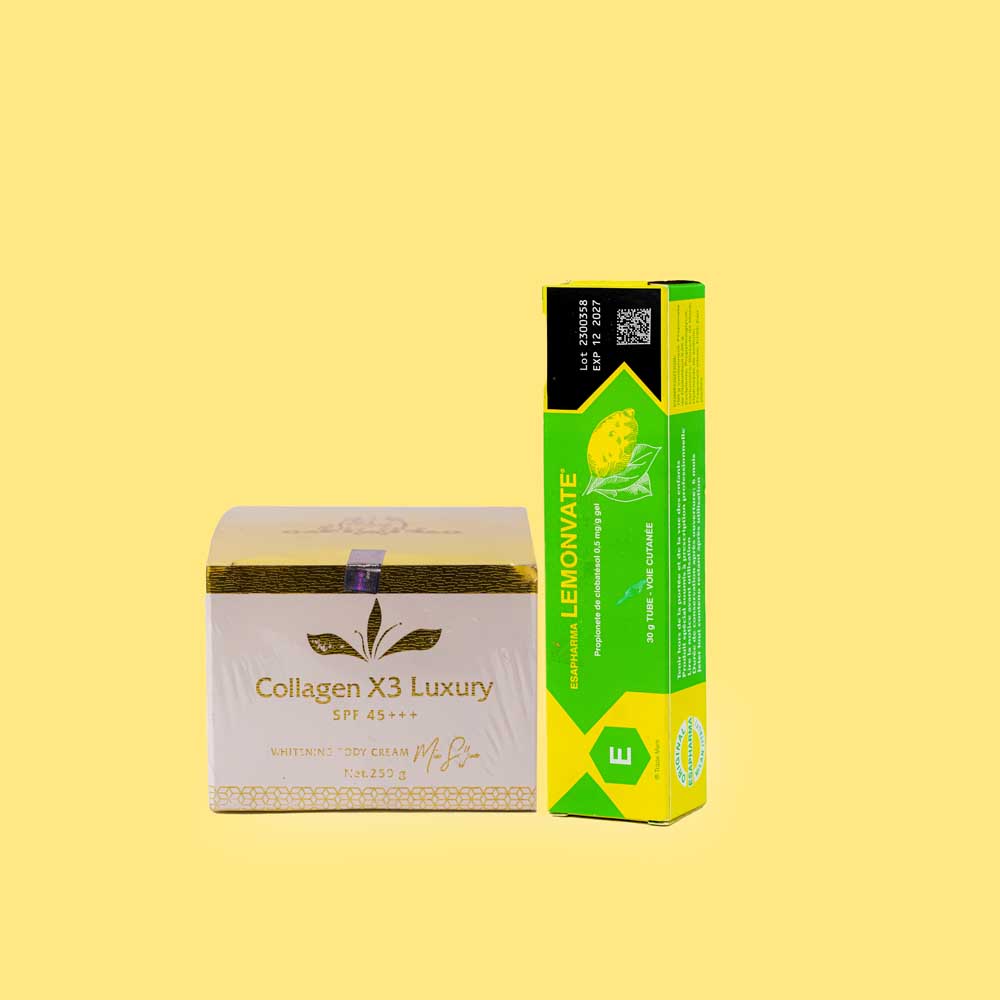 Collagen X3 & Lemon Dose Body Cream Combo