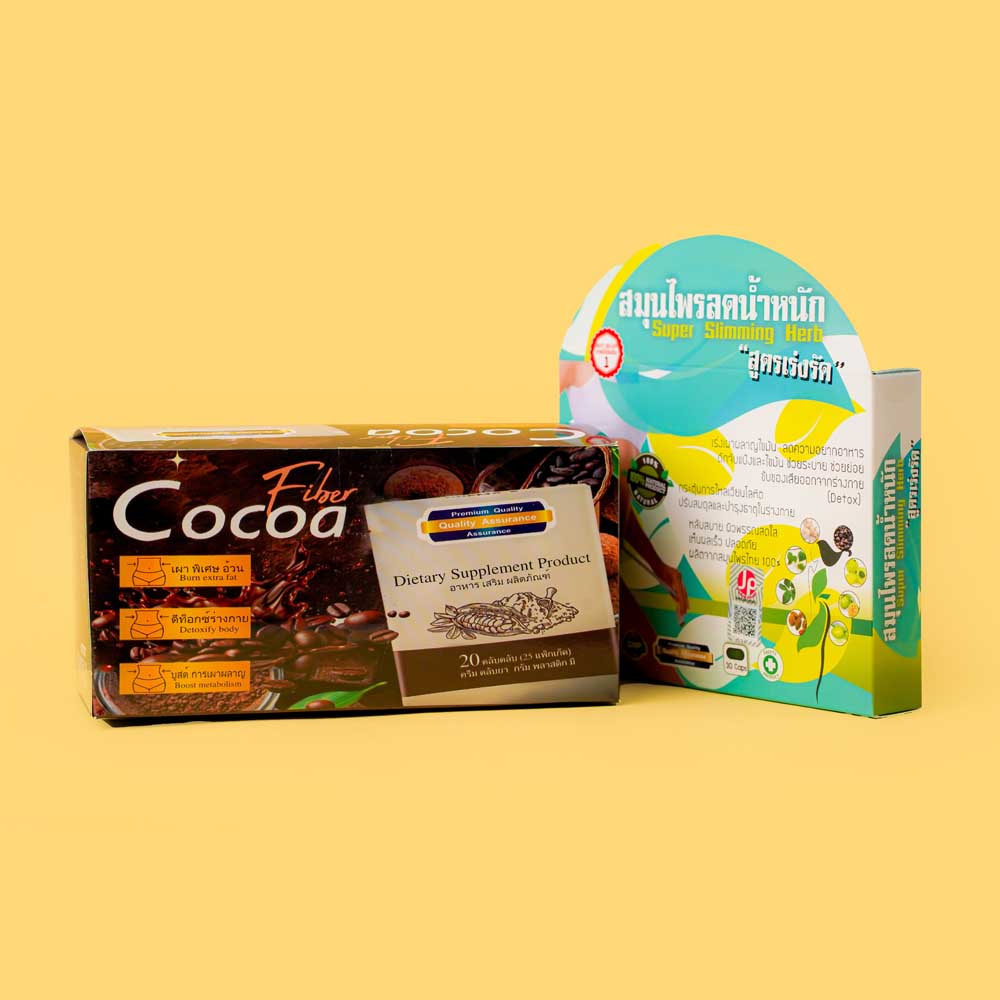 Cocoa Coffee & Super Slimming Capsule Combo