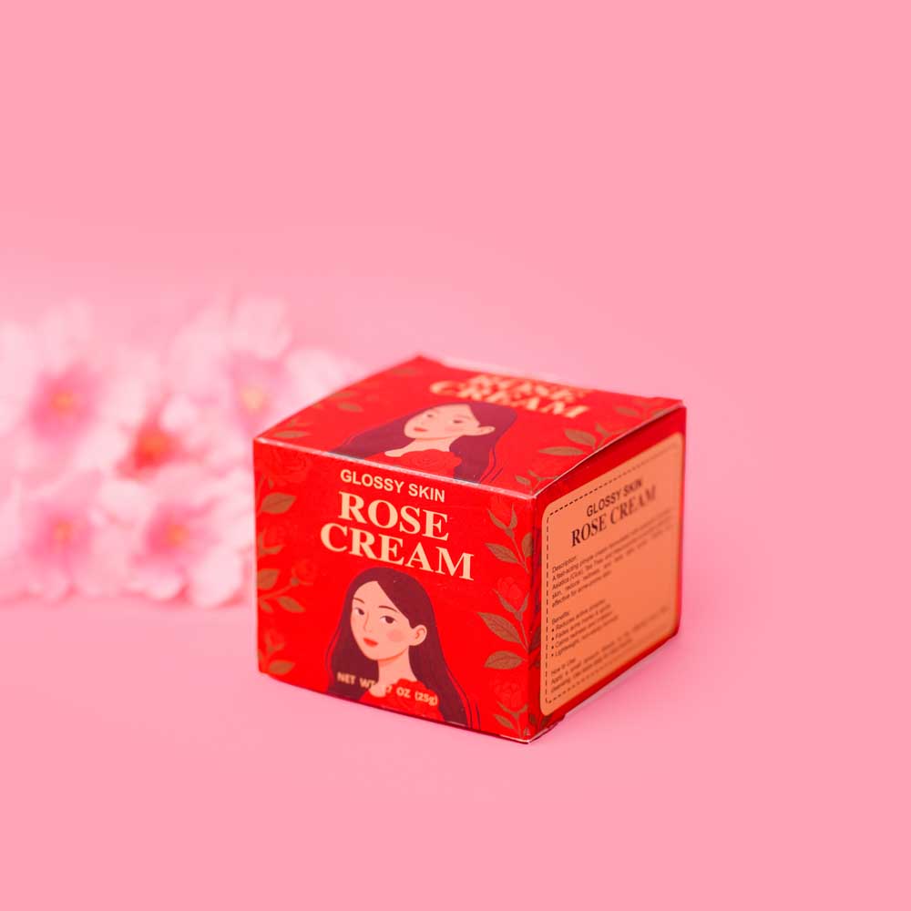 Glossy Skin Rose Cream