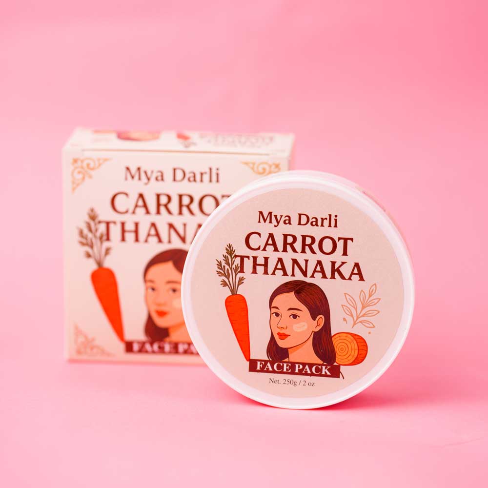 Carrot Thanaka Facepack