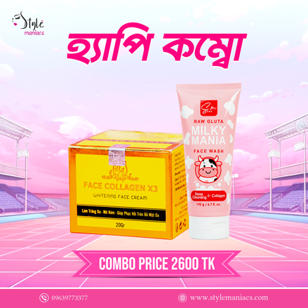 Collagen x3 night cream & Sm Milky Mania