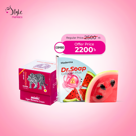 Dr watermelon soap and Double Action Tiger Cream Combo