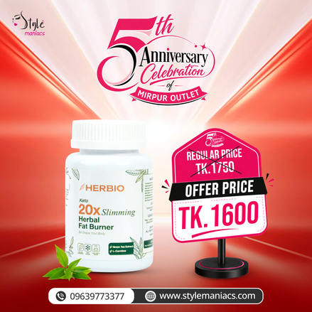 HERBIO Keto 20X Slimming Herbal Fat Burner