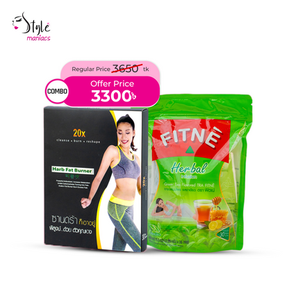 20X Slimming Capsule + FITNE Herbal Infusion
