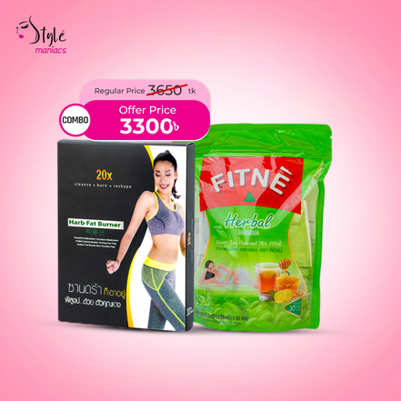 20X Slimming Capsule + FITNE Herbal Infusion