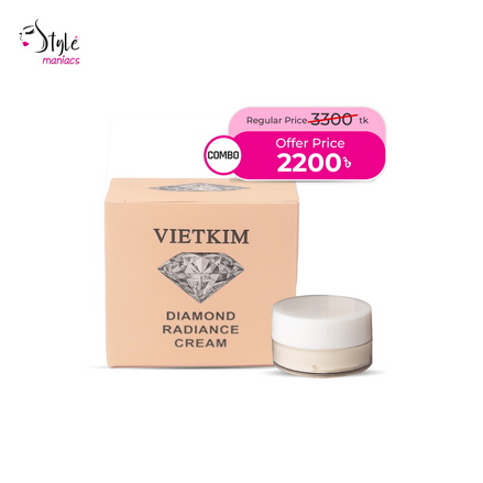 Vietkim diamond cream & Raw Glutathione cream Combo