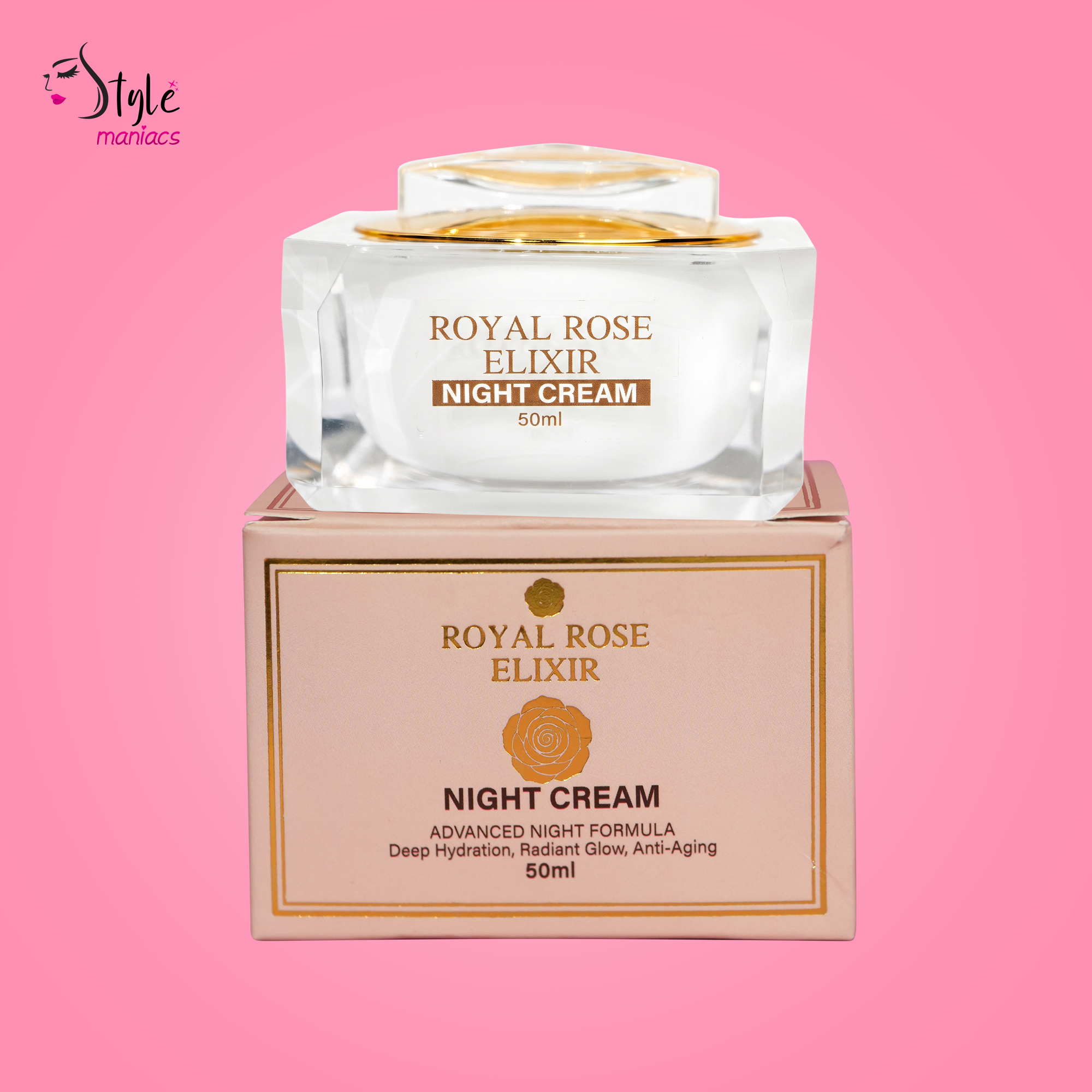Royal Rose Night Cream (Raw Glutathione (Free))