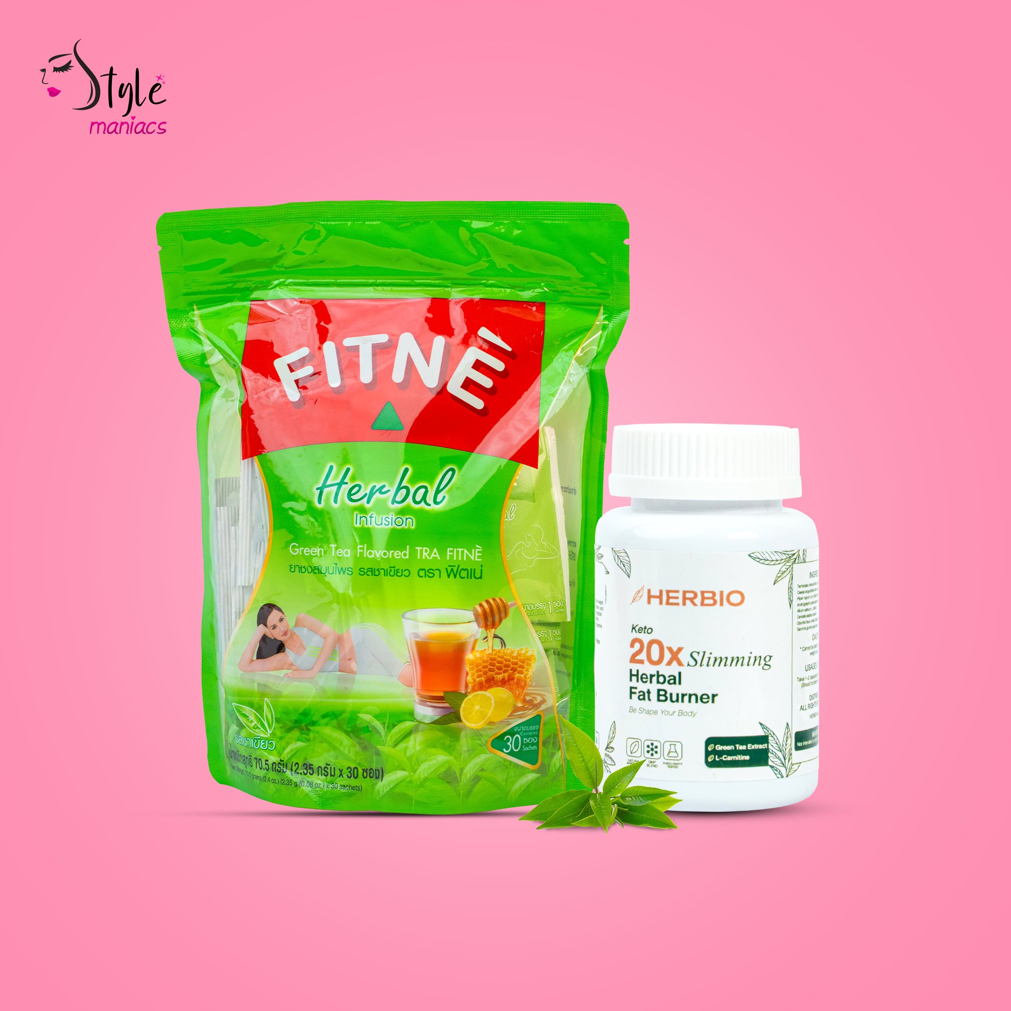 FITNE Tea & HERBIO Keto 20X Combo