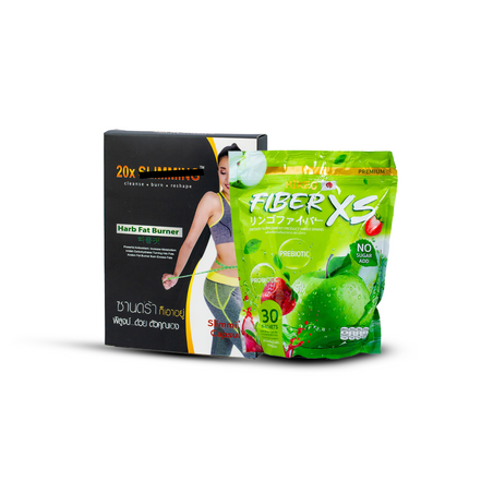 20X Slimming Capsule & Fiber XS Slimming Juice Combo - Style Maniacs