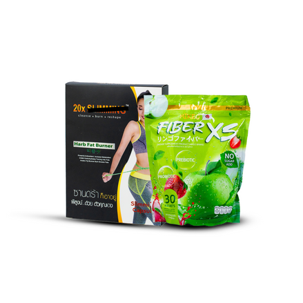 20X Slimming Capsule & Fiber XS Slimming Juice Combo - Style Maniacs