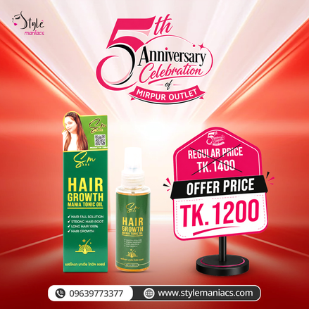 SM MANIA HAIR TONIC OIL