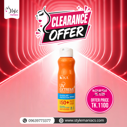 KA UV Extreme Protection Spray SPF50+ PA+++