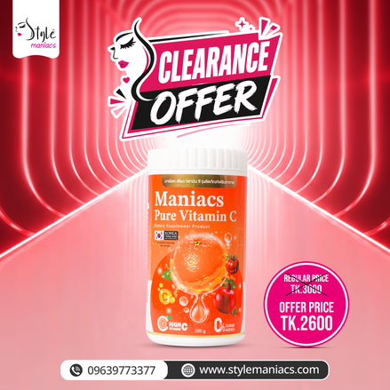 Maniacs Pure Vitamin C Juice