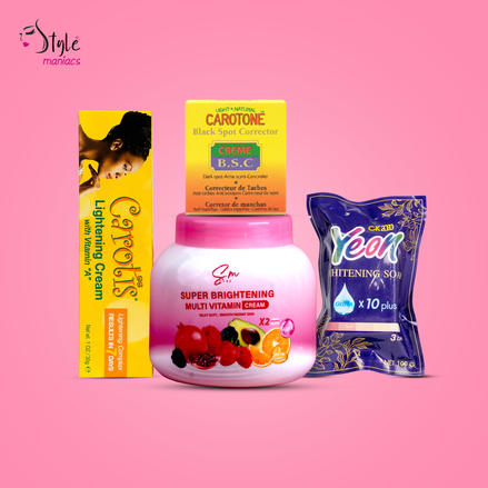 Sm Multivitamin Moisturizer, Carotone Cream & Carotis Cream