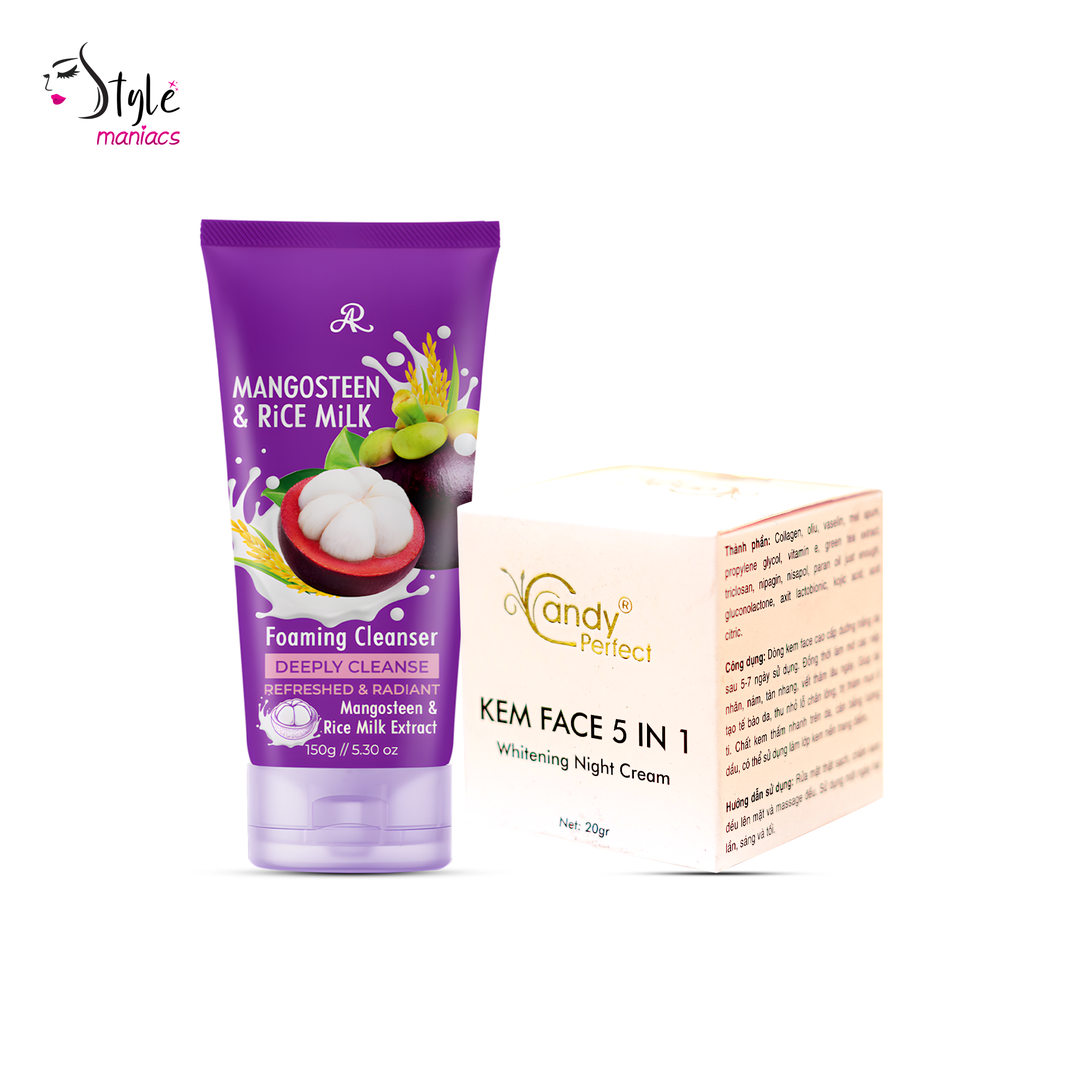 Candy Cream & Old Mangosteen Combo