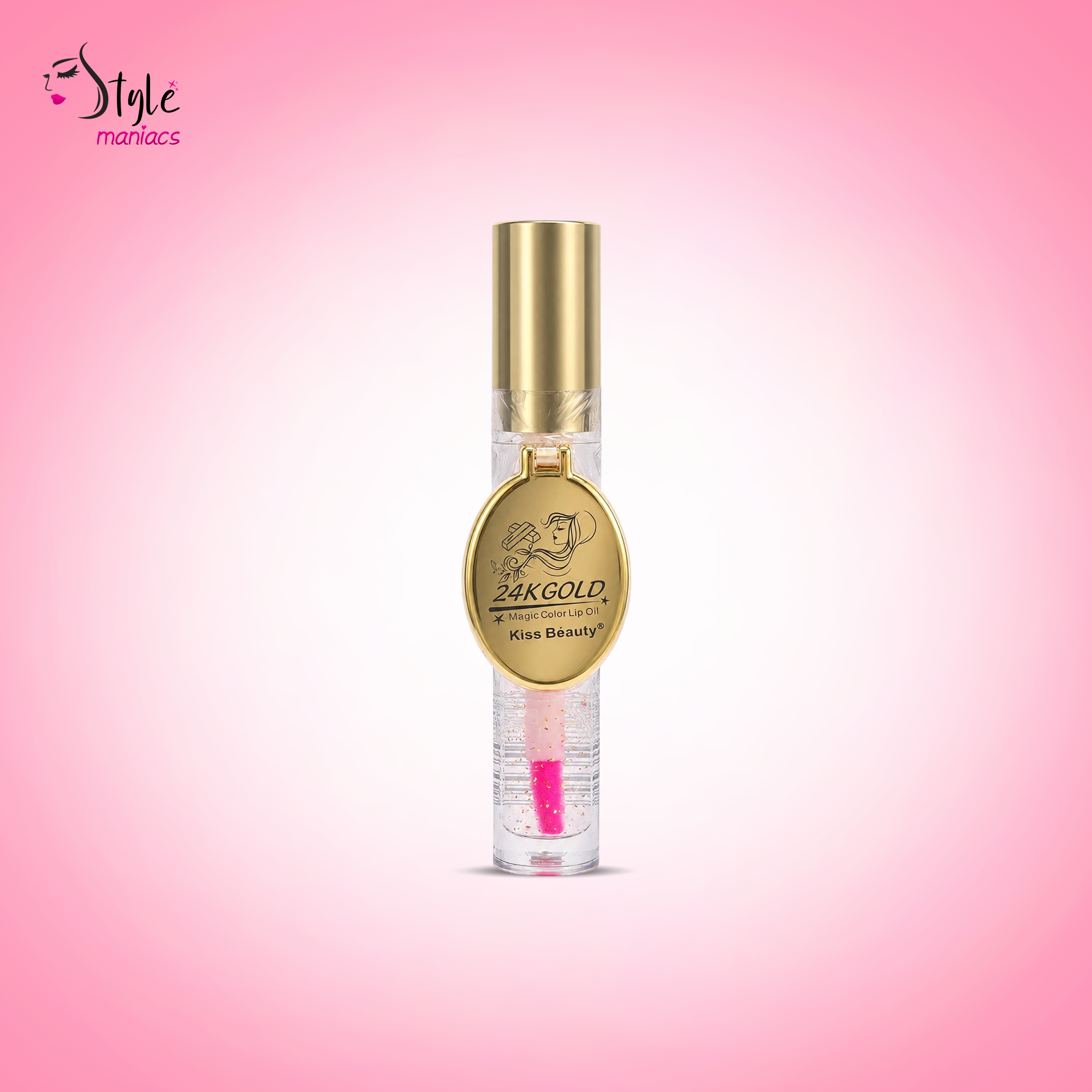 Kiss Beauty Gold Magic Color Lip Oil