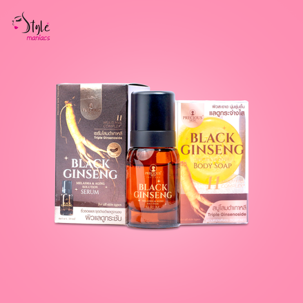 Ginseng Serum & Soap Combo - Style Maniacs
