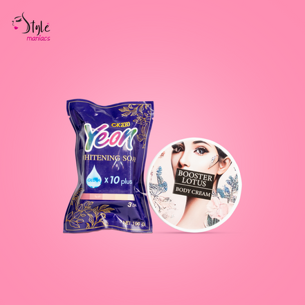Booster Lotus Body Cream & Yeon Soap Combo