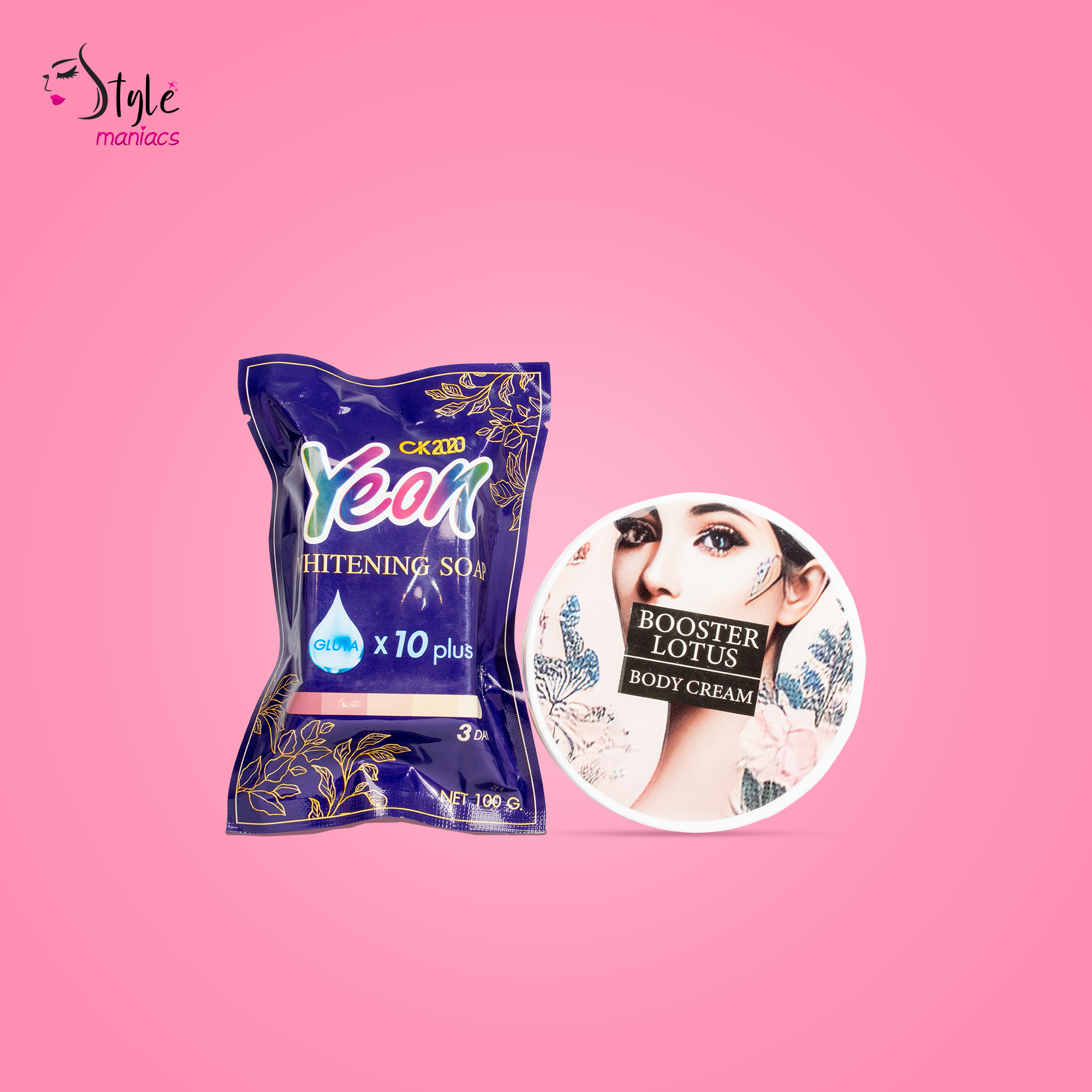 Booster Lotus Body Cream & Yeon Soap Combo