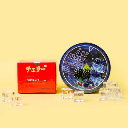 Japan Laser Cream & Ice Berry Collagen Gel Combo