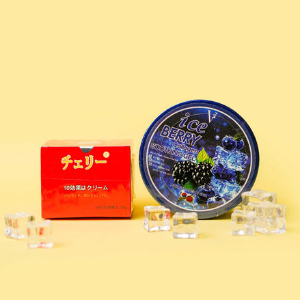 Japan Laser Cream & Ice Berry Collagen Gel Combo