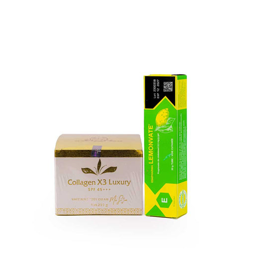 Collagen X3 & Lemon Dose Body Cream Combo
