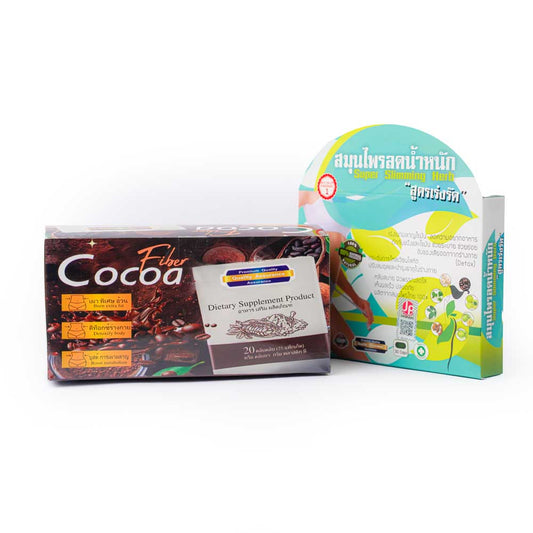 Cocoa Coffee & Super Slimming Capsule Combo