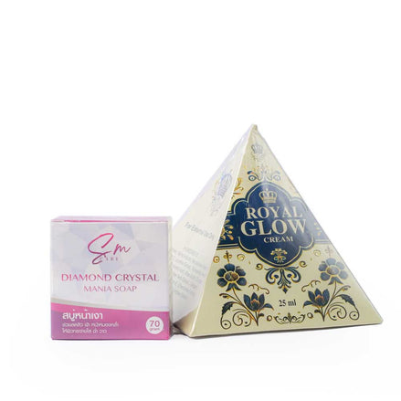 Royal Glow Cream & SM Diamond Mania Soap Combo