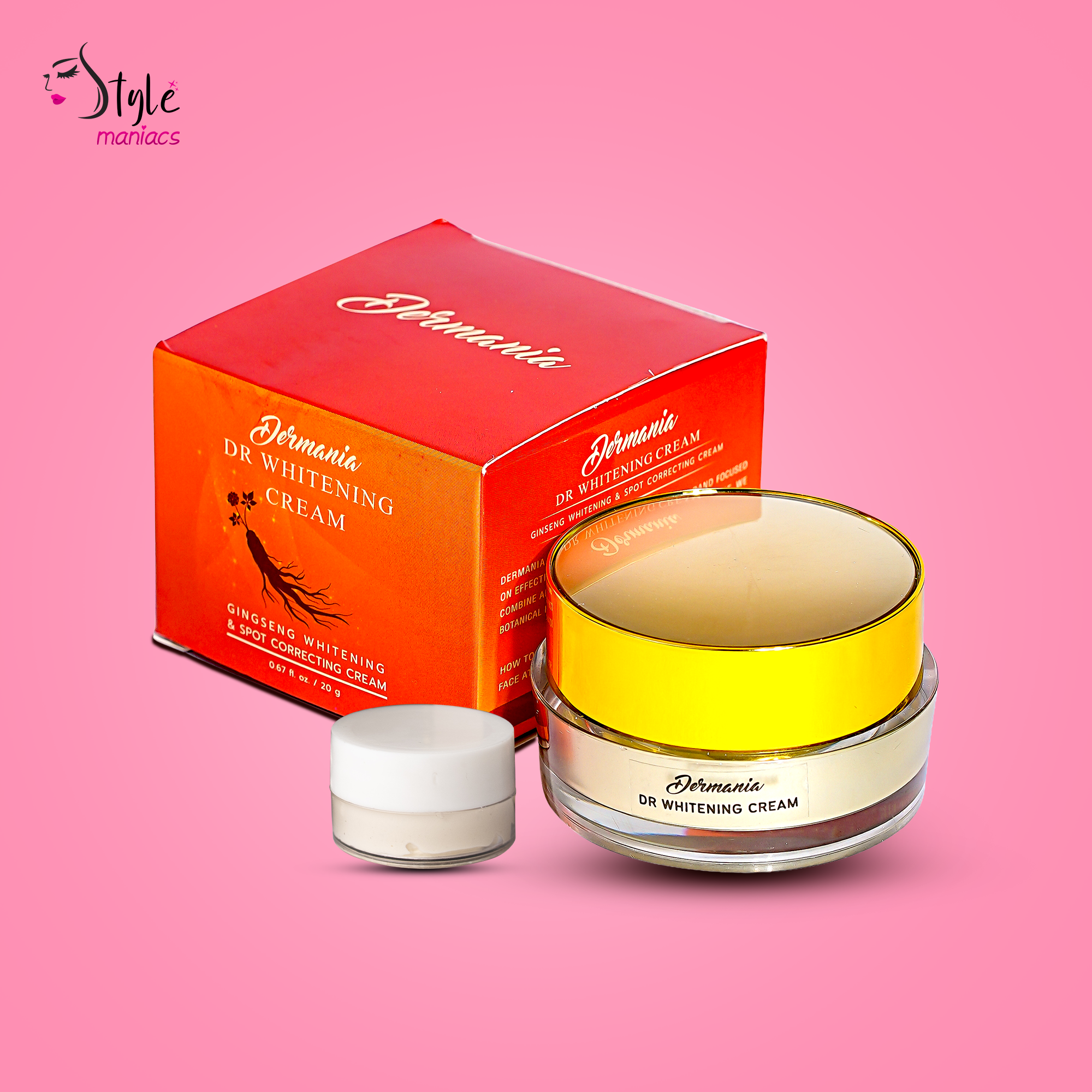 Dermania Dr Whitening Cream with glutathione combo - Style Maniacs