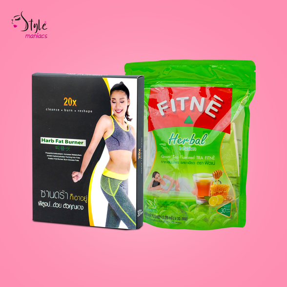 20X Slimming Capsule + FITNE Herbal Infusion