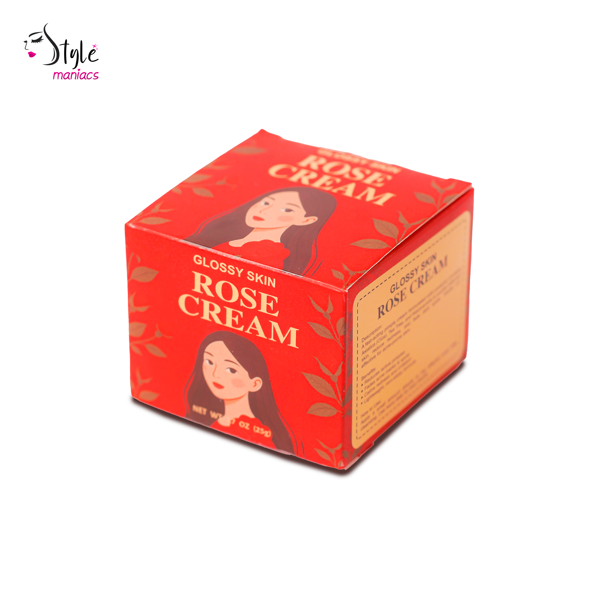 Glossy Skin Rose Cream