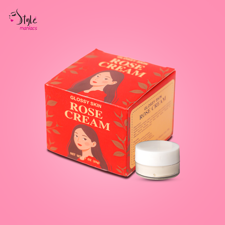 Glossy Skin Rose Cream (Raw Glutathione Gift) - Style Maniacs