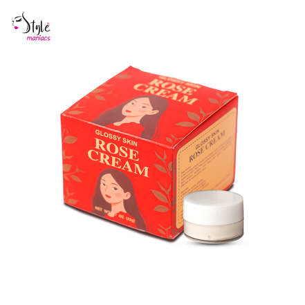 Glossy Skin Rose Cream (Raw Glutathione Gift) - Style Maniacs