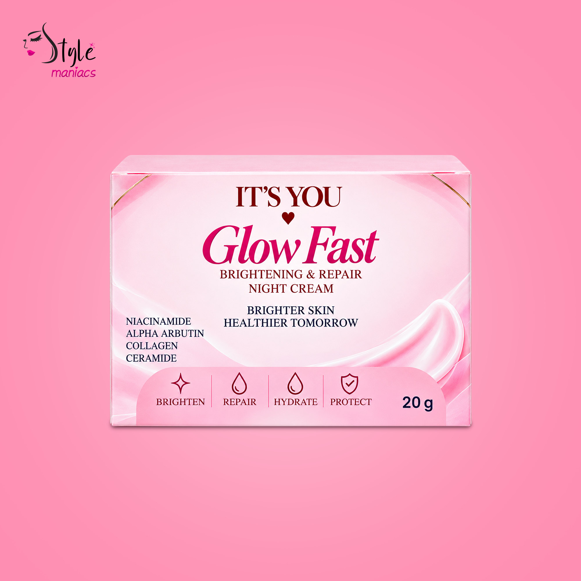 Glow Fast Brightening & Repair Night Cream