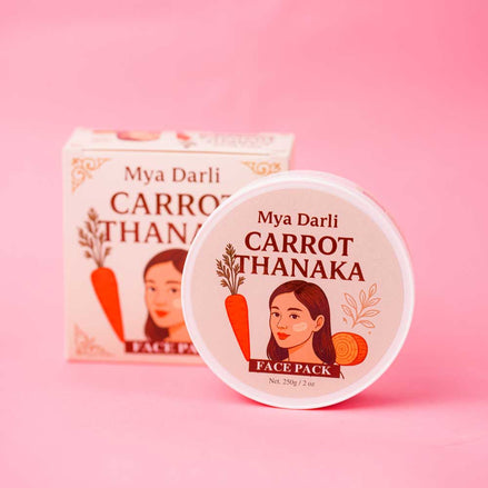 Carrot Thanaka Facepack