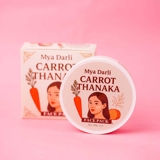 Carrot Thanaka Facepack