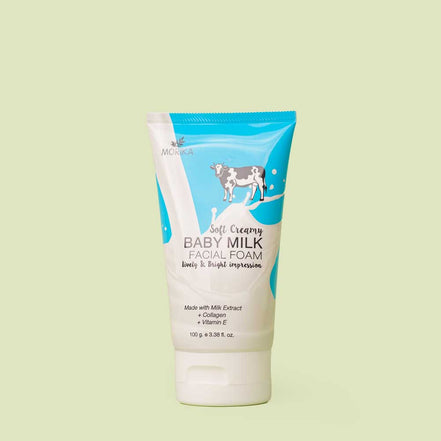 Baby Milk Facial Foam Facewash