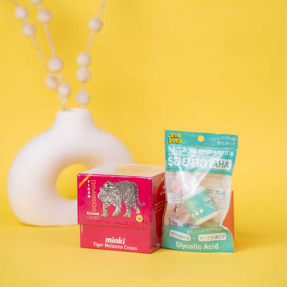 Anti Acne Spot Lotion & Double Action Tiger Cream Combo