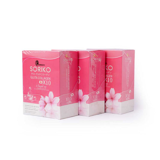Soriko Gluta Collagen Juice 3 Combo