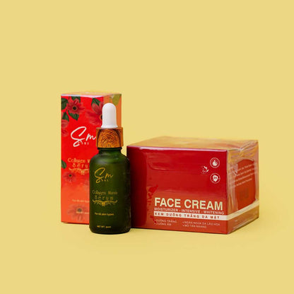 SM Serum & Beauty Care Face Night Cream Combo