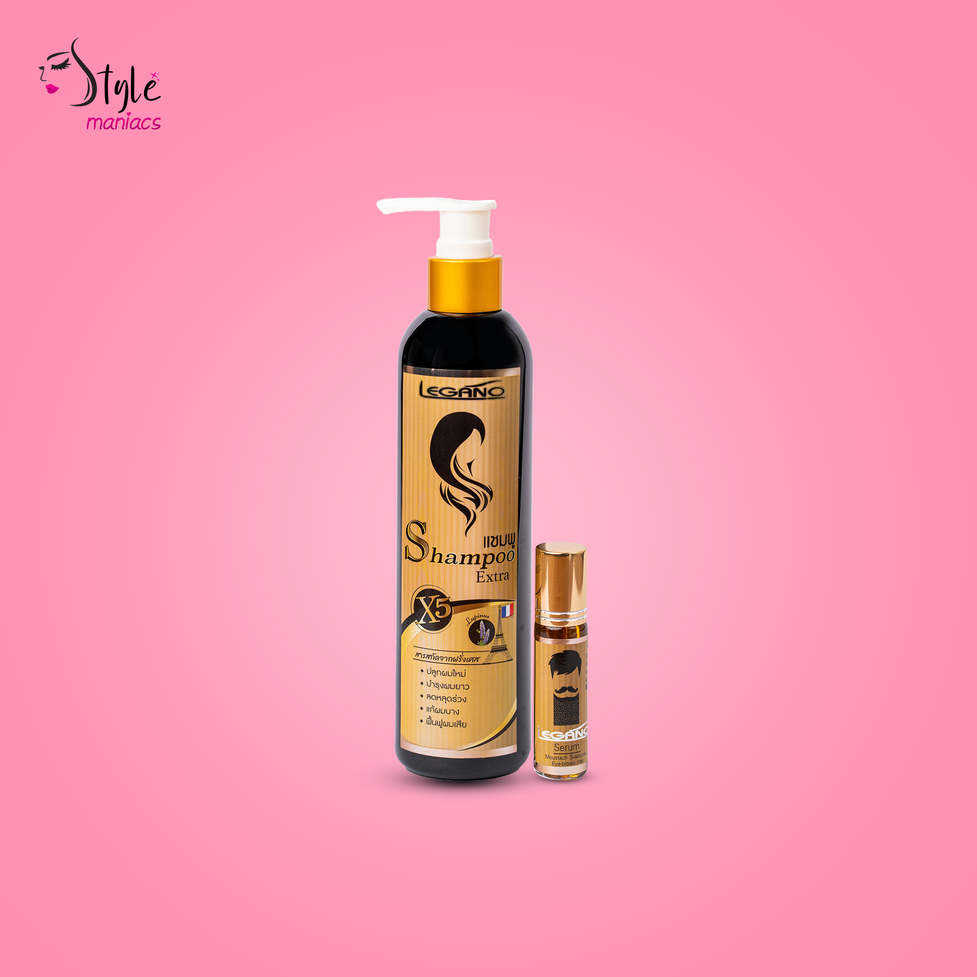 Legano Hair Shampoo & Serum