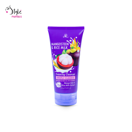 Mangosteen & Rice Milk Foaming Cleanser - Style Maniacs