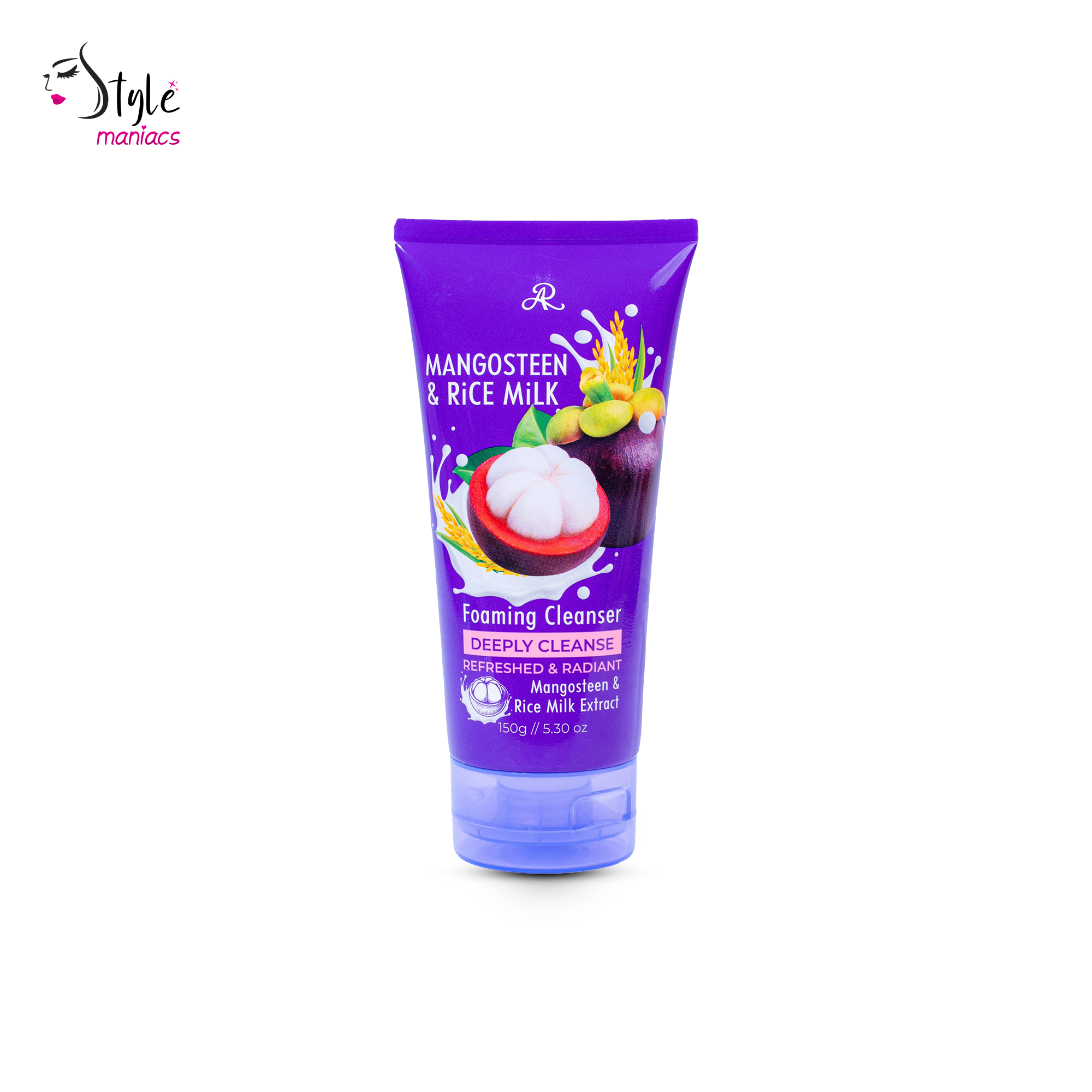 Mangosteen & Rice Milk Foaming Cleanser - Style Maniacs