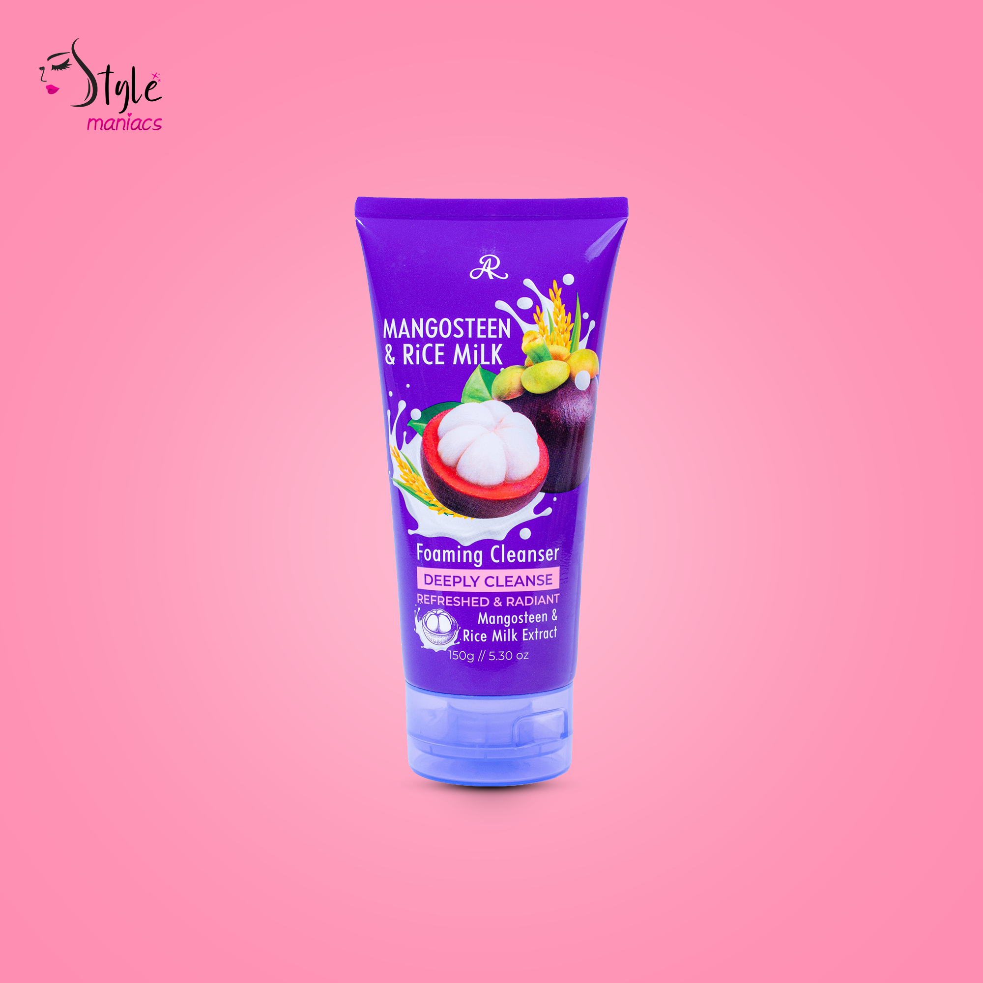 Mangosteen & Rice Milk Foaming Cleanser - Style Maniacs