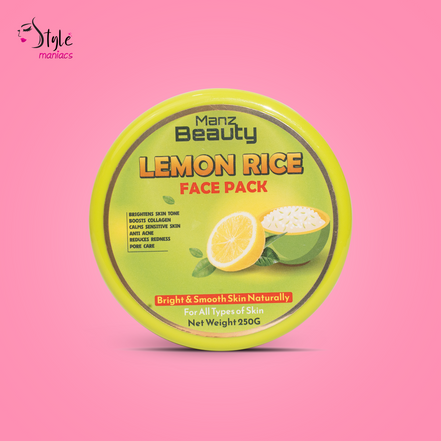 Manz Beauty Lemon Rice Face Pack