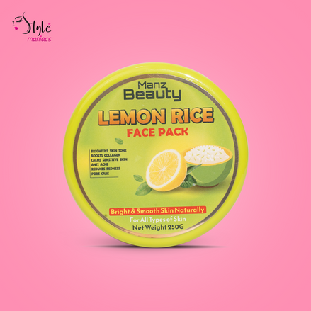 Manz Beauty Lemon Rice Face Pack