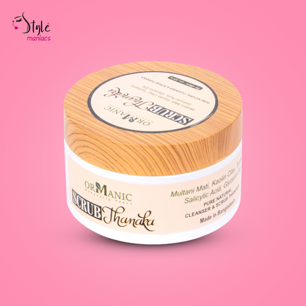 ORMANIC SCRUB THANAKA FACEPACK