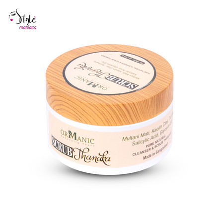 ORMANIC SCRUB THANAKA FACEPACK