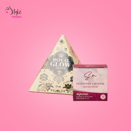 Royal Glow Cream & SM Diamond Mania Soap Combo