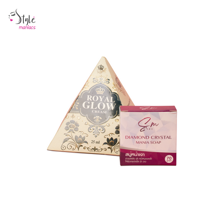 Royal Glow Cream & SM Diamond Mania Soap Combo